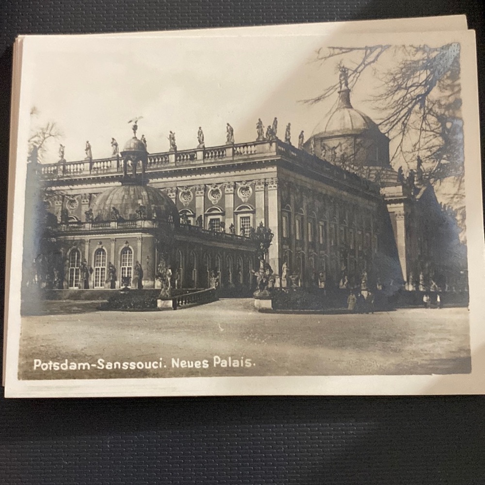 12 original Photographien  Postdam-Sanssouci Serie IV